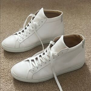 Taft White High-Top Sneakers size 9
